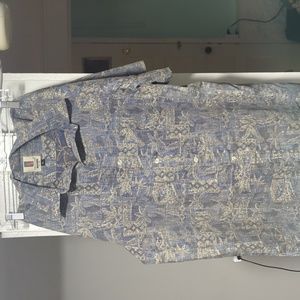 Tori Richard honolulu s/s aloha shirt size L
